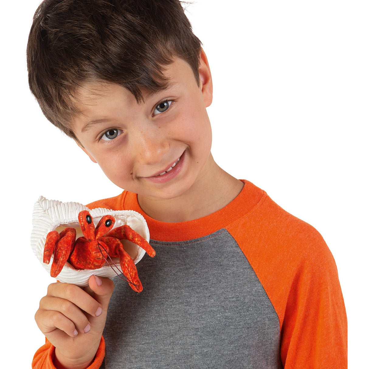 Folkmanis Puppets | Mini Einsiedlerkrebs / Mini Hermit Crab