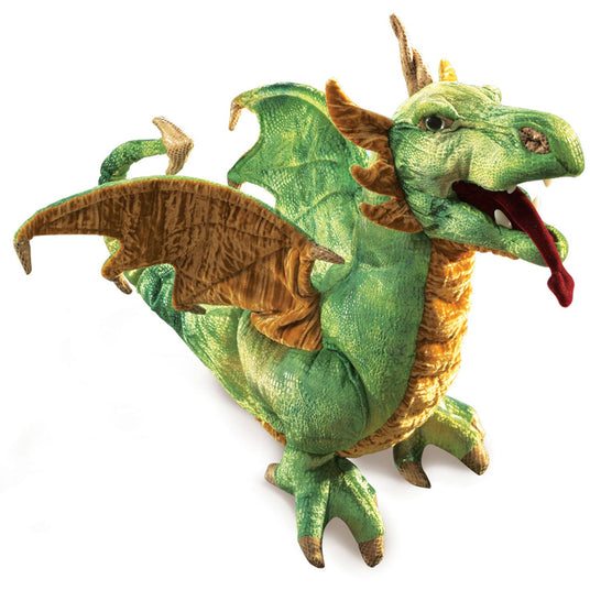 Folkmanis Puppets | Lindwurm-Drache / Wyvern Dragon