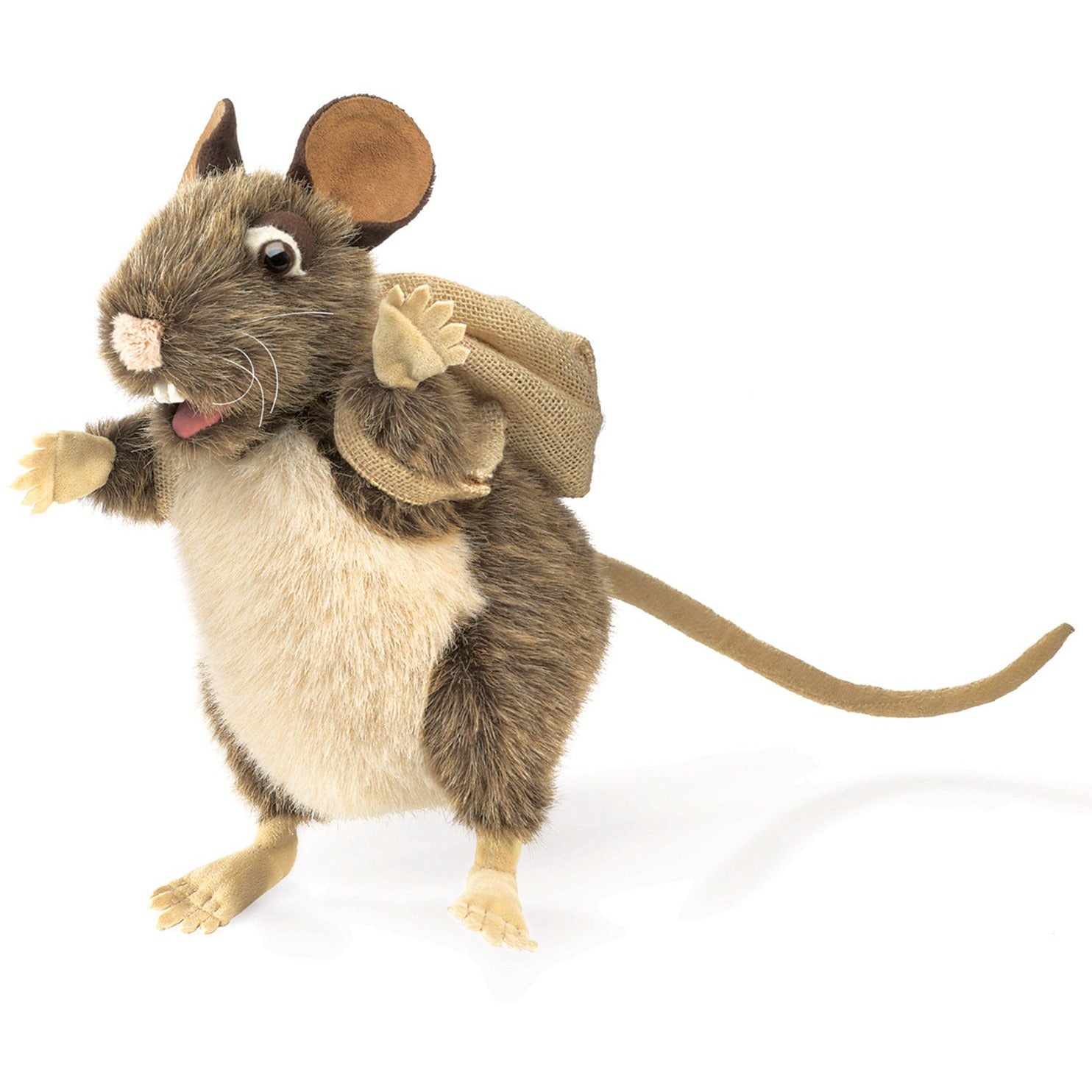 Folkmanis Puppets | Ratte, sammelt gern / Pack Rat