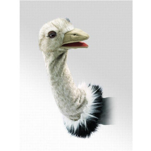 Folkmanis Puppets | Vogel Strauß für die Puppenbühne / Ostrich Stage Puppet