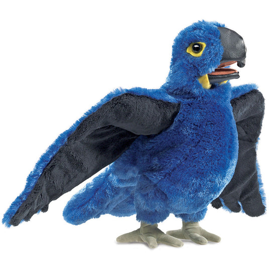 Folkmanis Puppets | Blauer Papagei / Blue Macaw