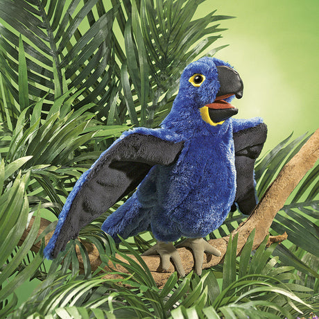 Folkmanis Puppets | Blauer Papagei / Blue Macaw