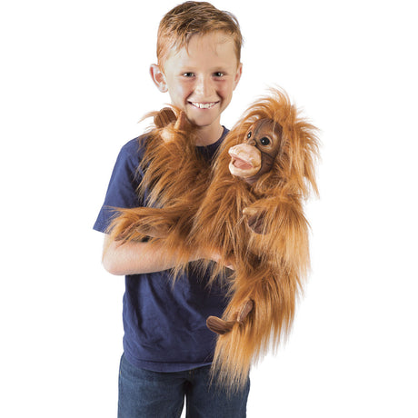 Folkmanis Puppets | Baby Orang-Utan / Baby Orangutan