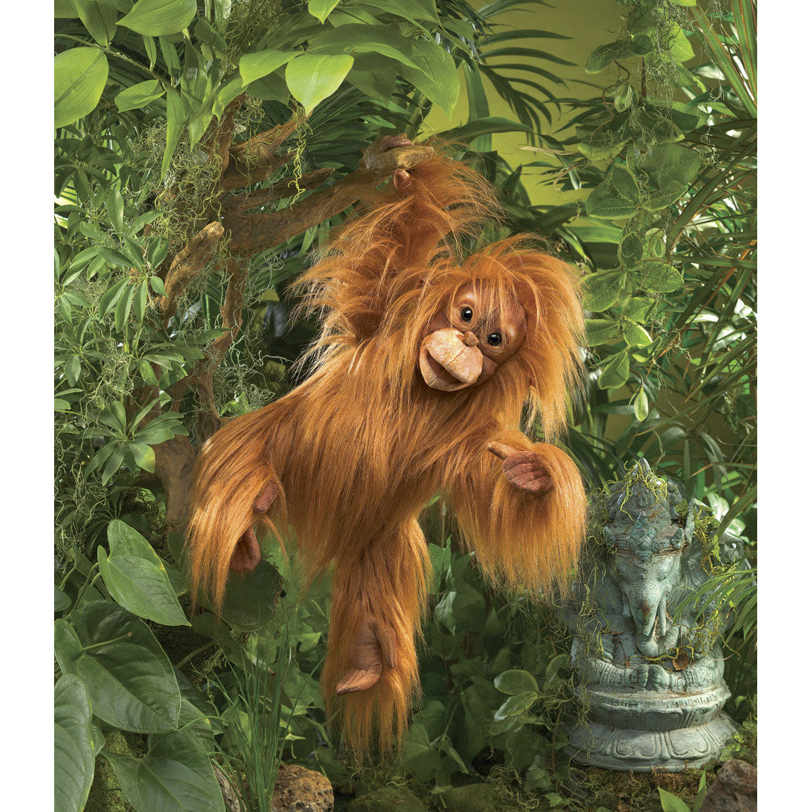 Folkmanis Puppets | Baby Orang-Utan / Baby Orangutan