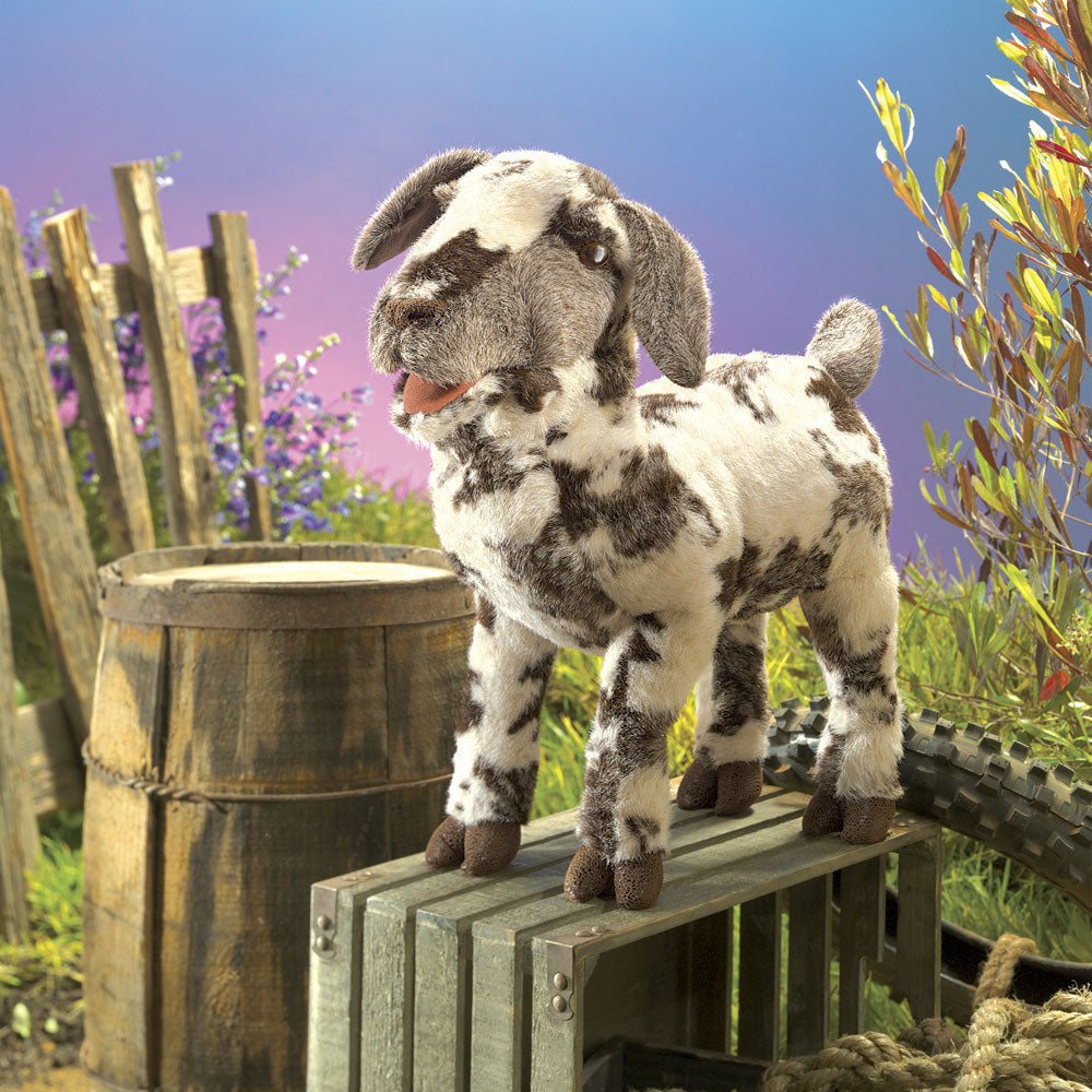 Folkmanis Puppets | Ziege, schreiend / Screaming Goat