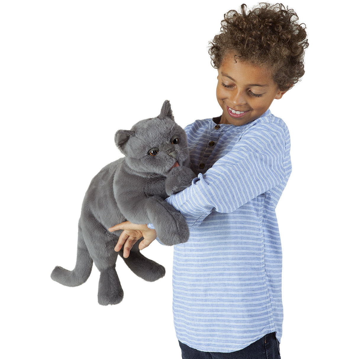 Folkmanis Puppets | Schnurrende Katze / Purring Cat