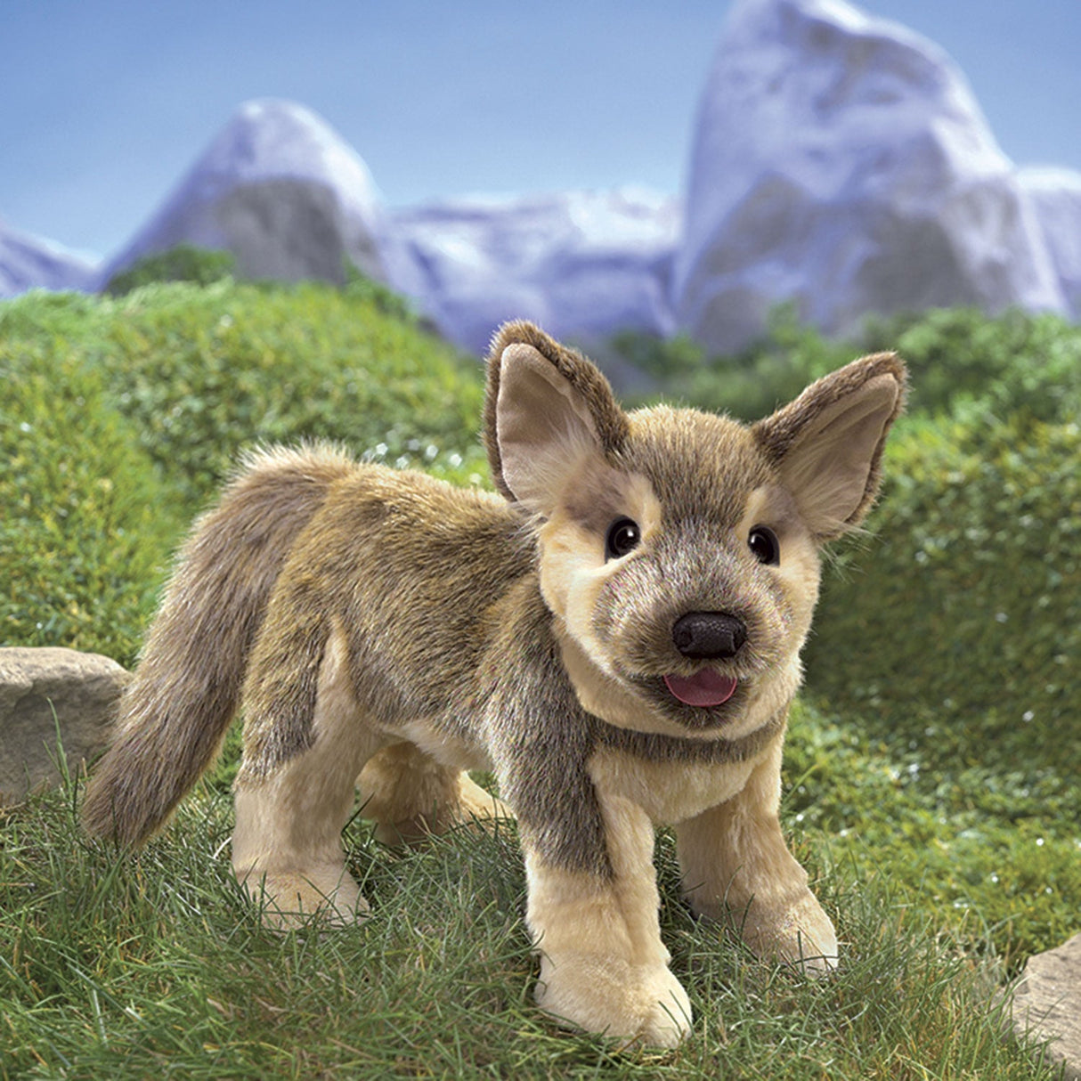 Folkmanis Puppets | Schäferhundwelpe / German Shepherd Puppy