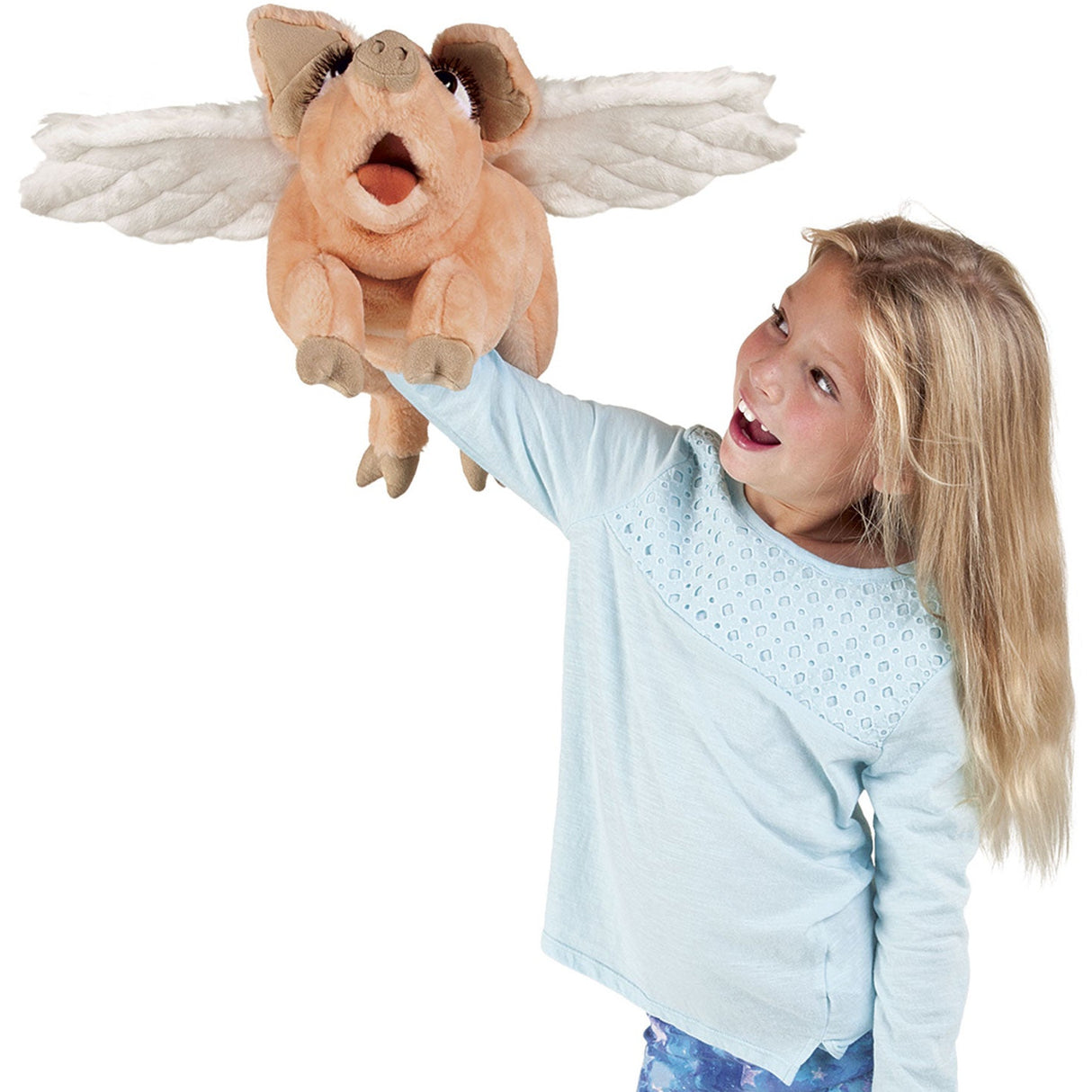 Folkmanis Puppets | Schwein mit Flügeln / Flying Pig