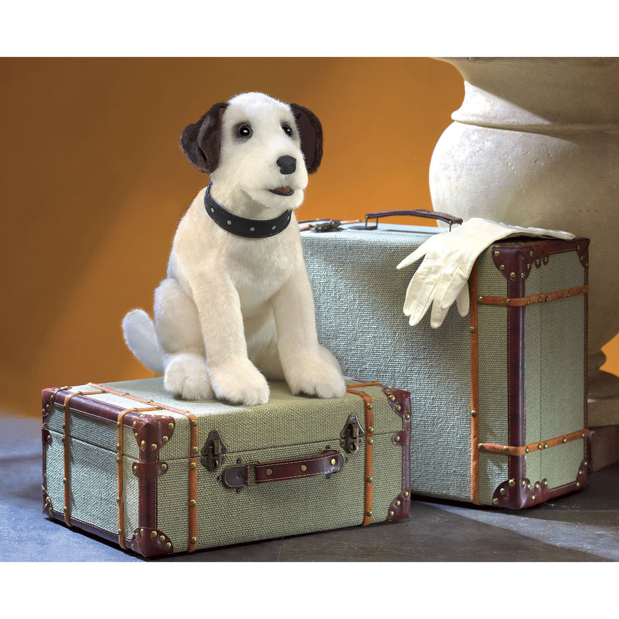 Folkmanis Puppets | Terrier, sitzend / Sitting Terrier