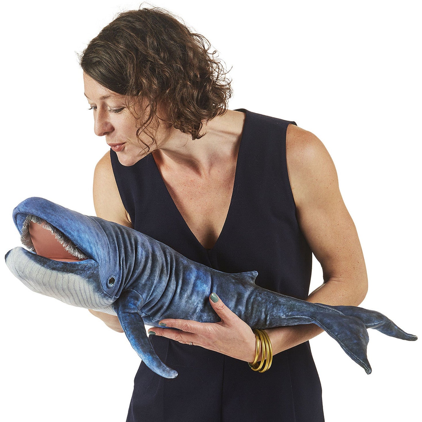 Folkmanis Puppets | Blauwal / Blue whale
