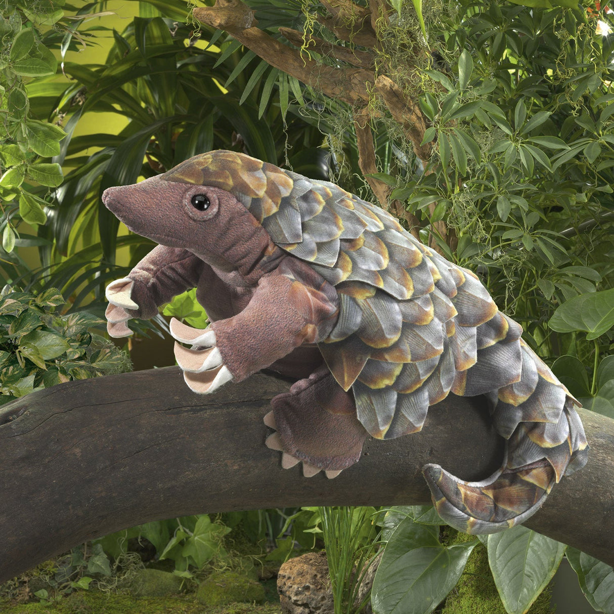 Folkmanis Puppets | Tannenzapfentier / Pangolin