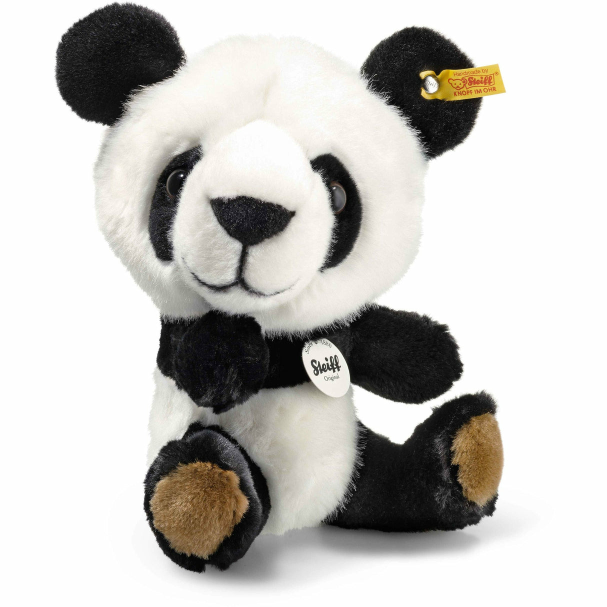 Tom Panda 22 weiss/schwarz sitzend