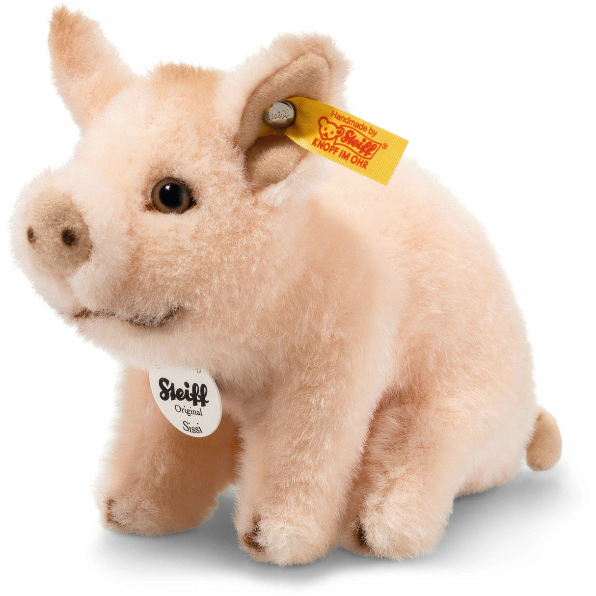 Sissi Schwein 15 rosa sitzend