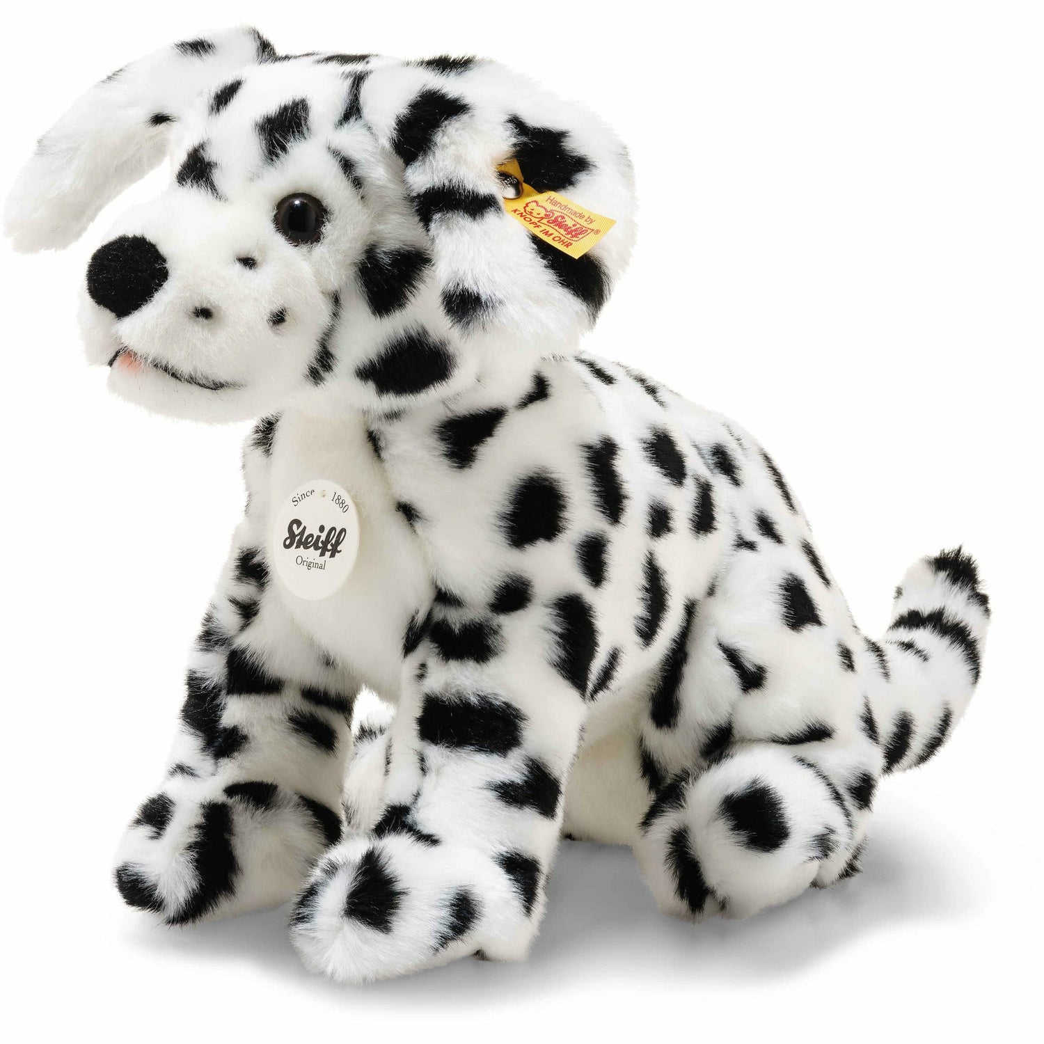 Lupi Dalmatiner 26 weiss/schwarz sitzend