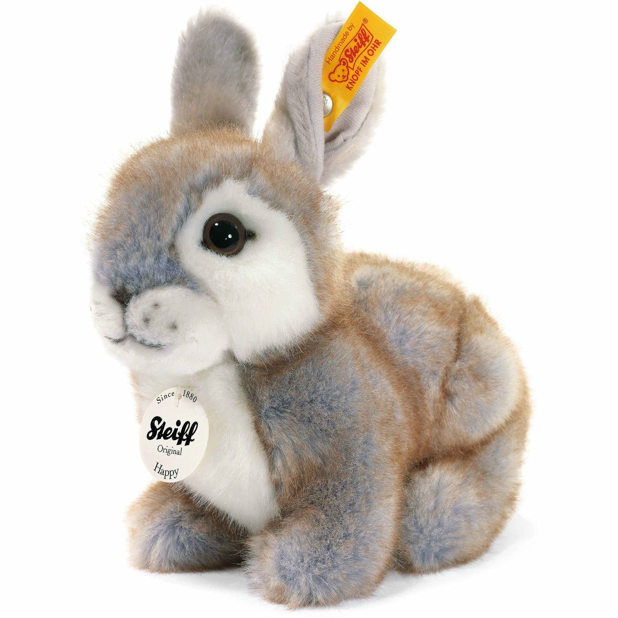 Happy Kaninchen 18 grau gespitzt