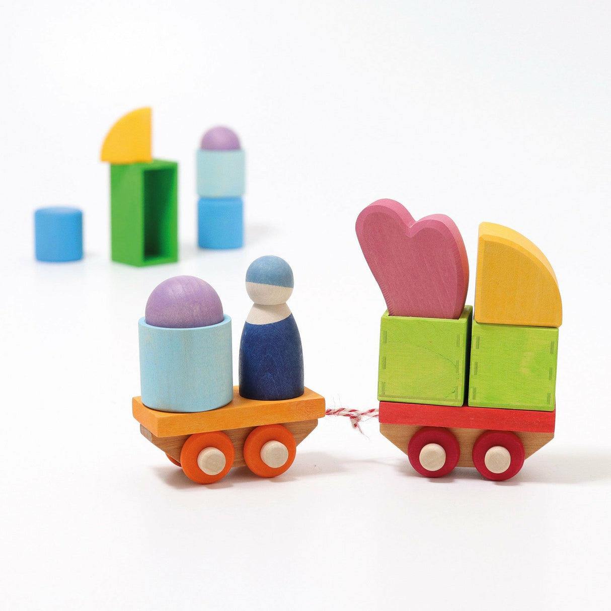 Grimm's | Bauspiel Holzzug