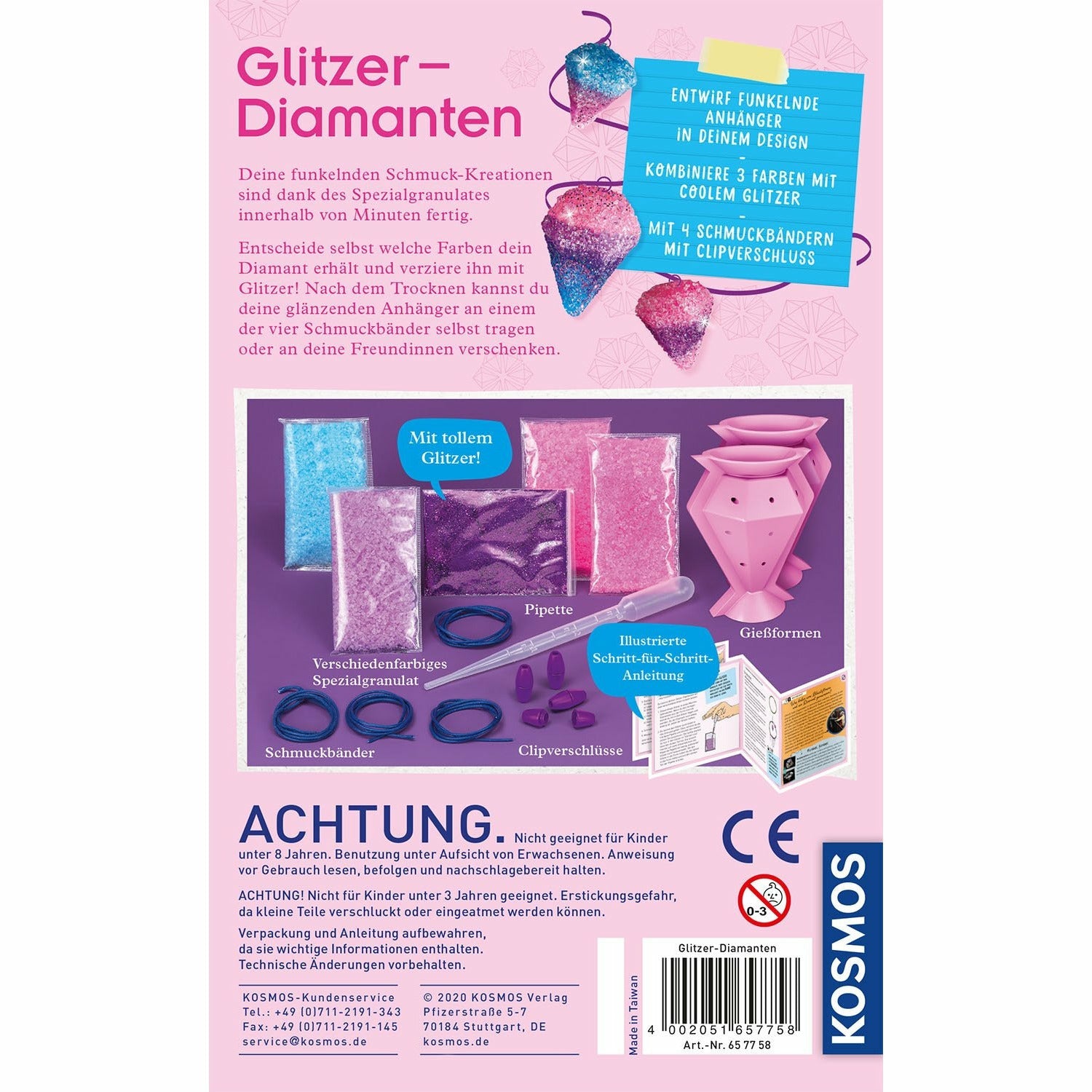 KOSMOS | Glitzer-Diamanten