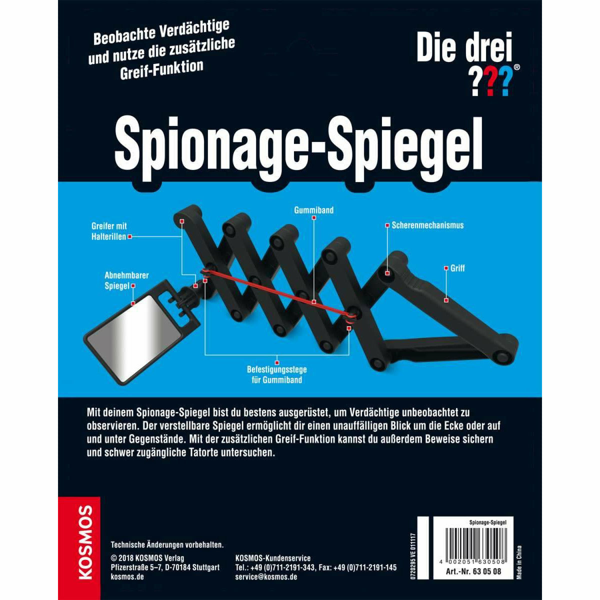 Die drei ??? Spionage-Spiegel