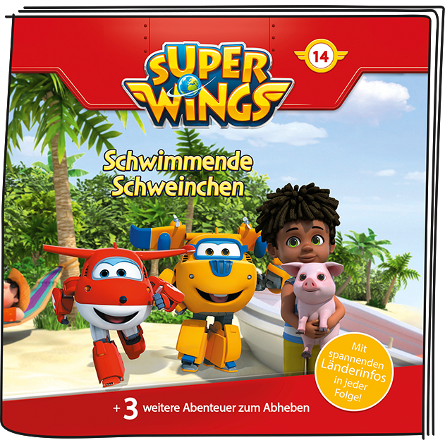 Tonie | Super Wings - Schwimmende Schweinchen