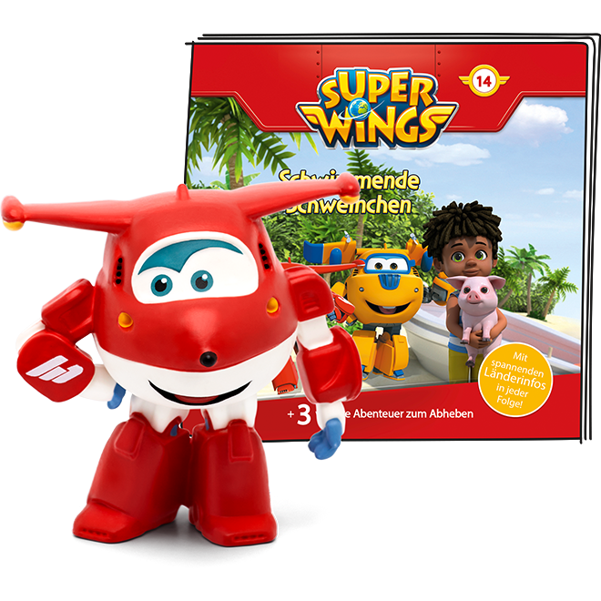 Tonie | Super Wings - Schwimmende Schweinchen