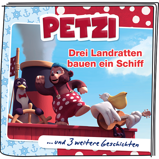 Tonie | Petzi - Drei Landratten bauen ein Schiff
