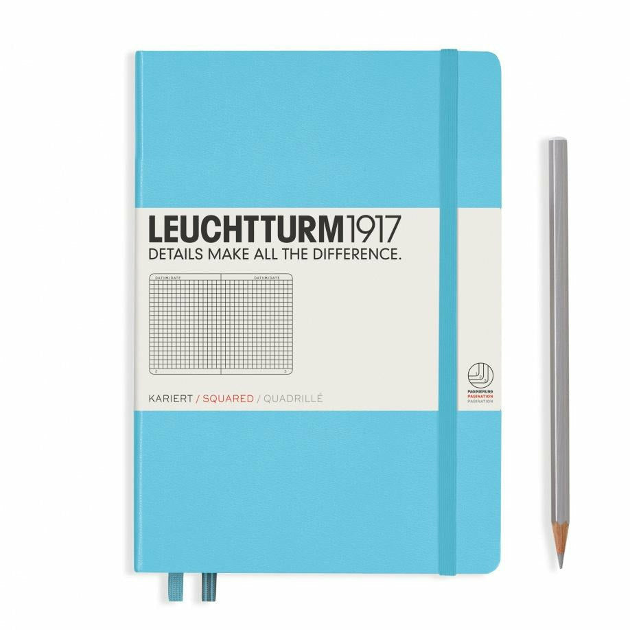 Notizbuch Medium (A5), Hardcover, 251 nummerierte Seiten