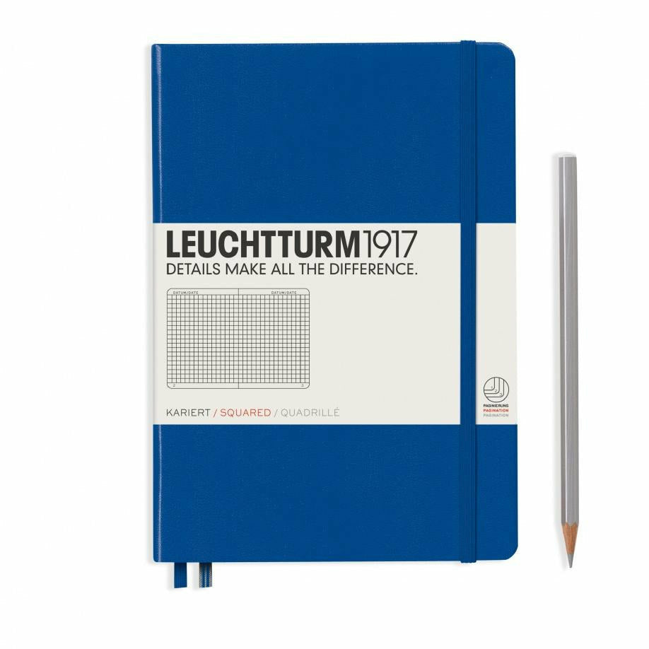 Notizbuch Medium (A5), Hardcover, 251 nummerierte Seiten