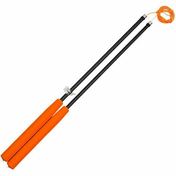 Handstäbe Carbon 41cm | orange/schwarz | L 41,00cm