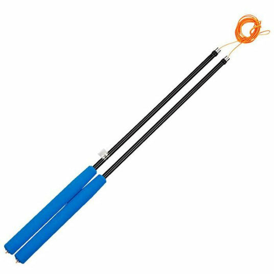Handstäbe Carbon 41cm | blau/schwarz | L 41,00cm