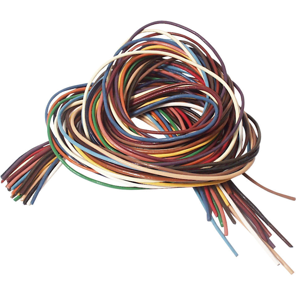 Lederband Sortiment | bunt | 100 cm