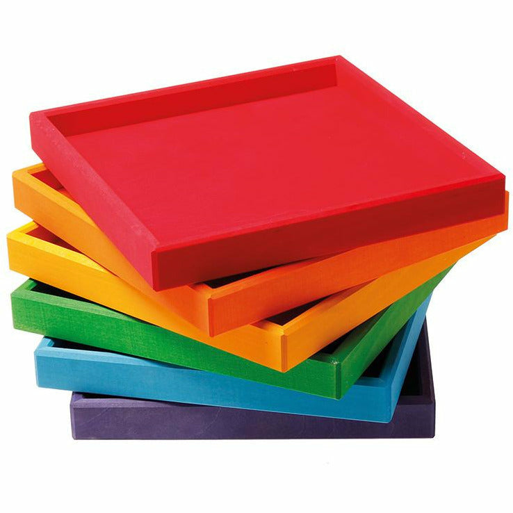 Grimm's | Regenbogen Holzrahmenset