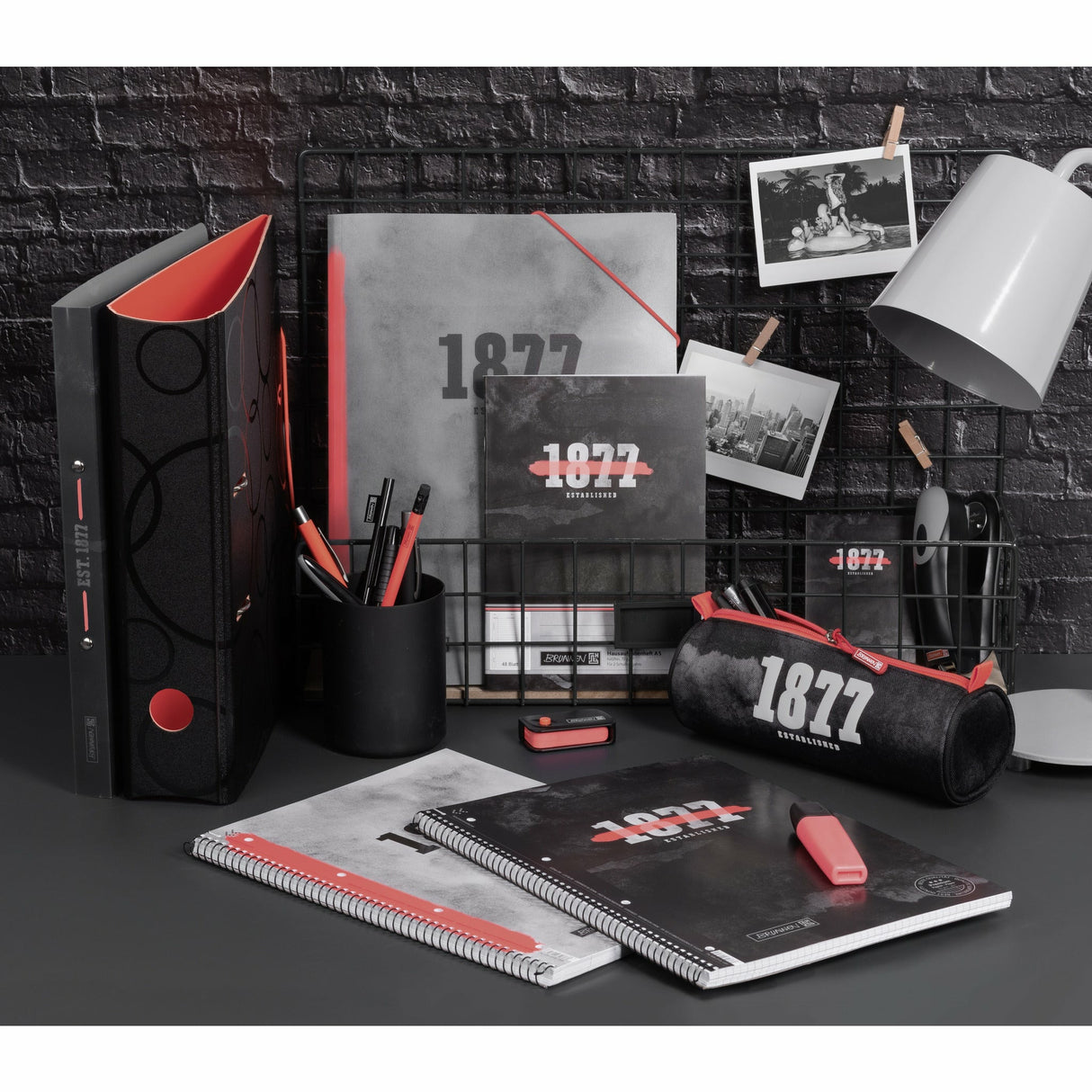 Ordner PP A4 7cm Neon