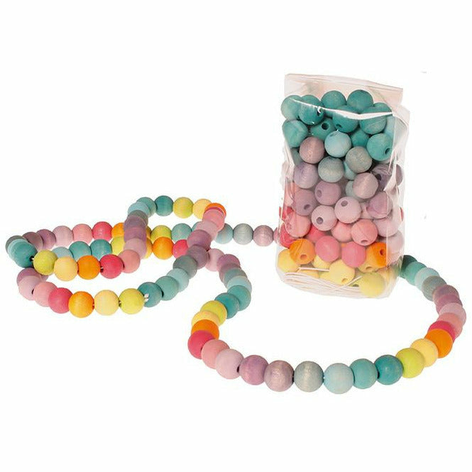 Grimm's | 120 Kleine Pastell Holzperlen