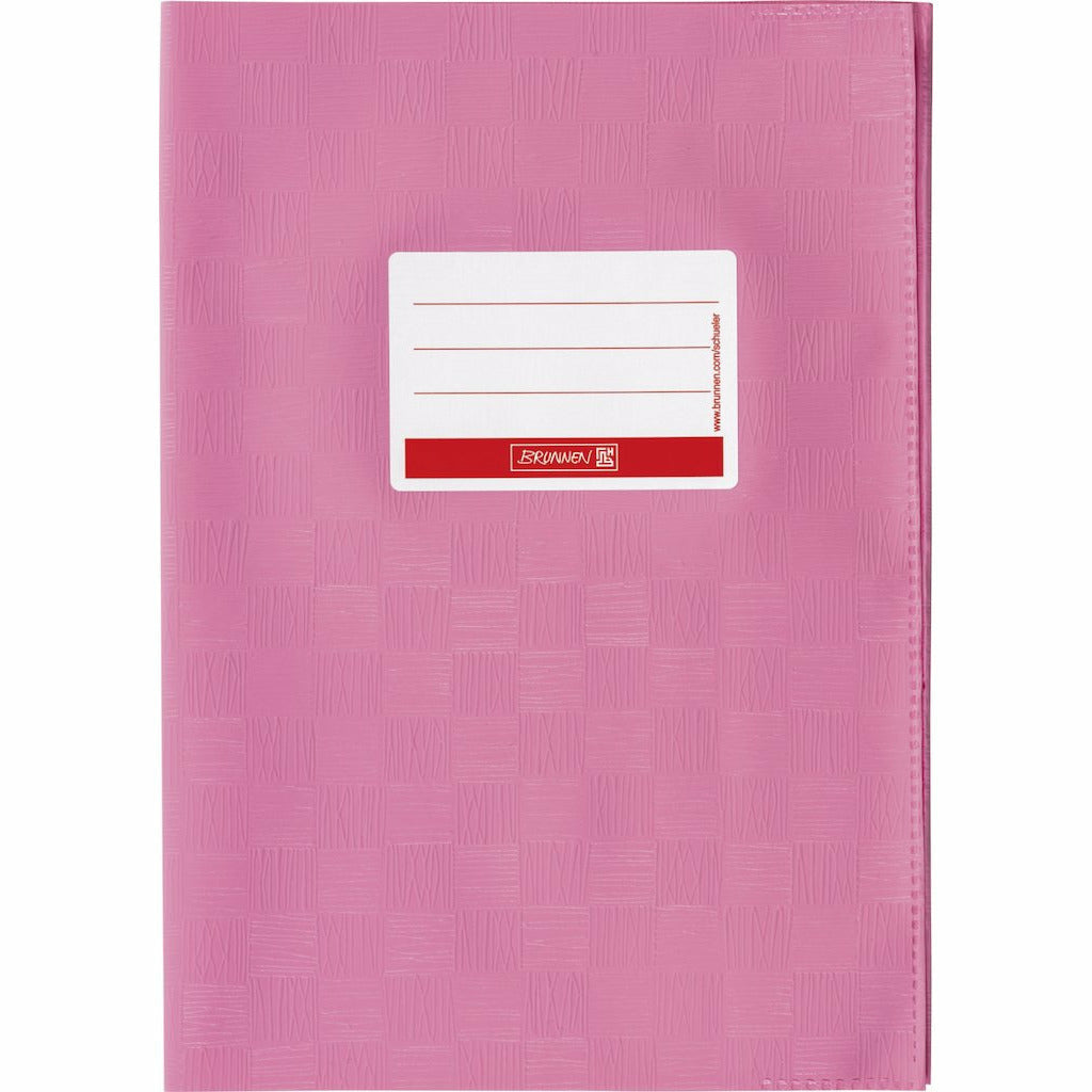 Hefthülle A4 rosa Folie mitSchild