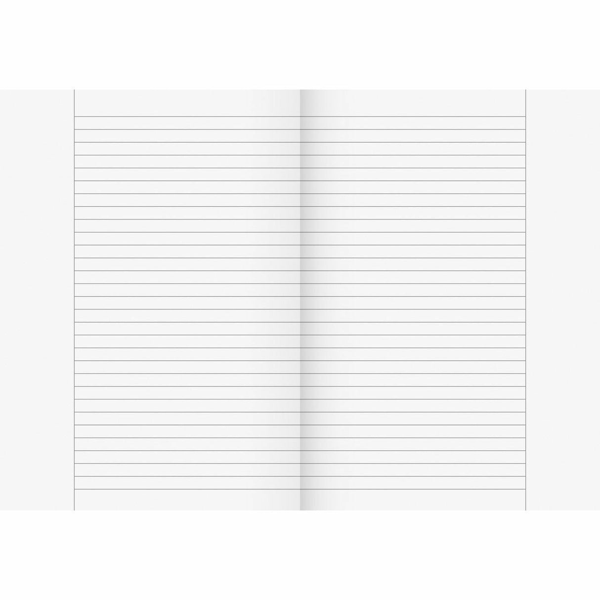 Schulheft A4 Lin 25 16Bl RCP liniert mit weißem Rand