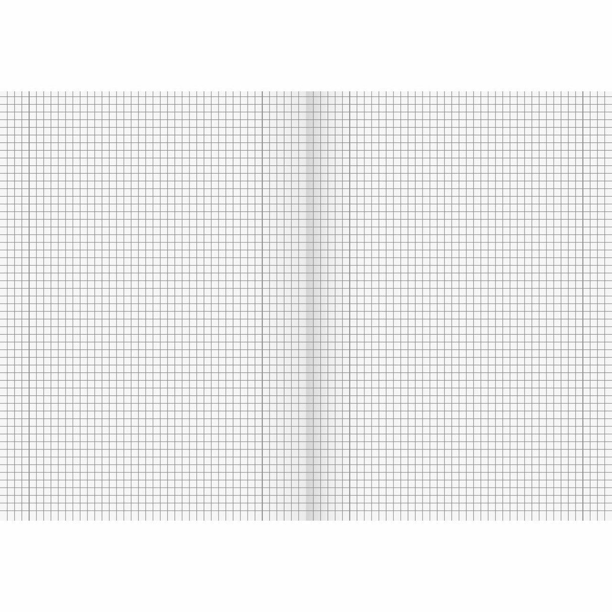 Schulheft A4 Lin 28 16Bl RCP kariert, mit Randlinie innen und außen