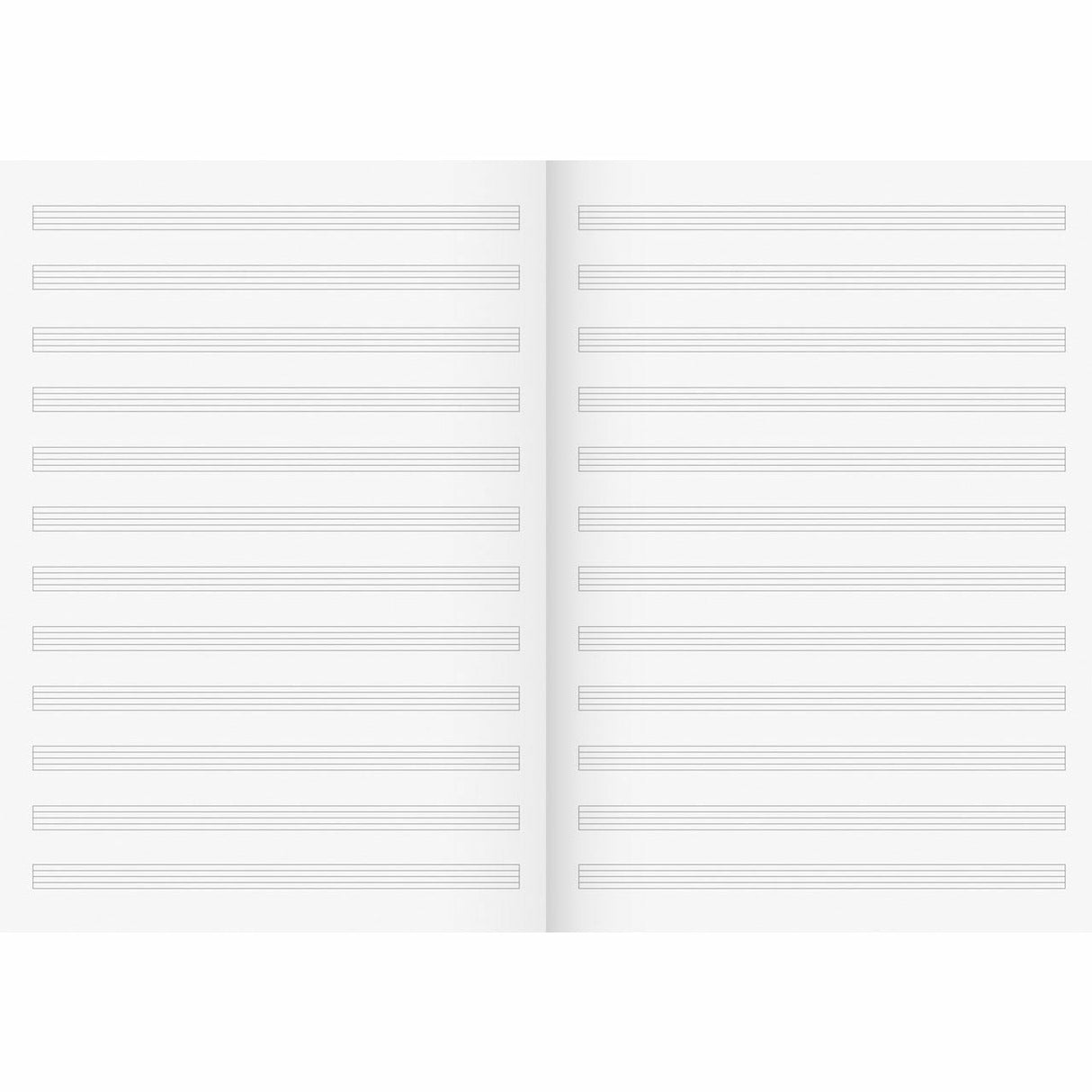 Notenheft A4 hoch Lin.14 8Bl