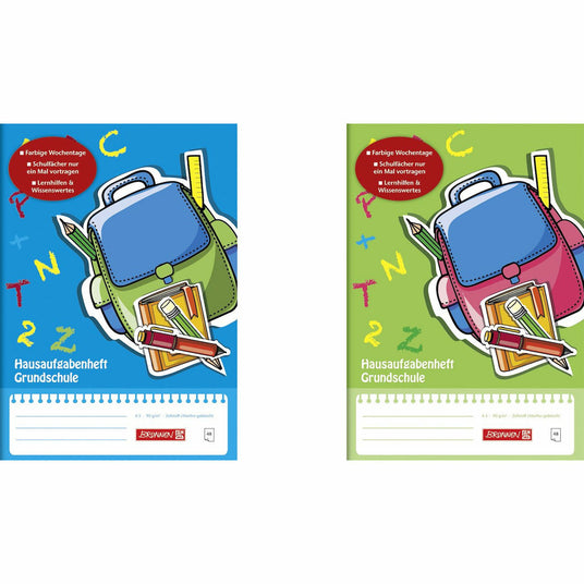 Aufgabenheft Grundschule A5 48Blatt