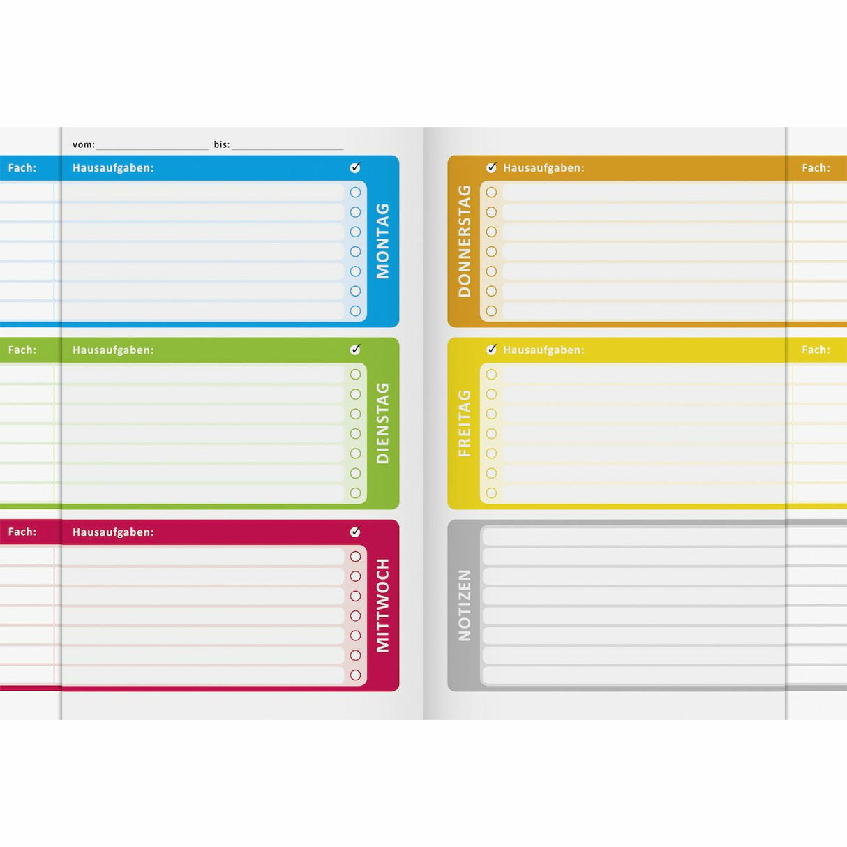 Aufgabenheft Grundschule A5 48Blatt