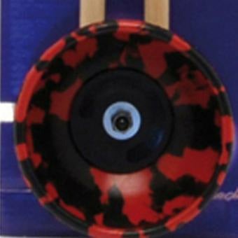 Diabolo Harlekin Medium-Set (Karton) | schwarz/rot