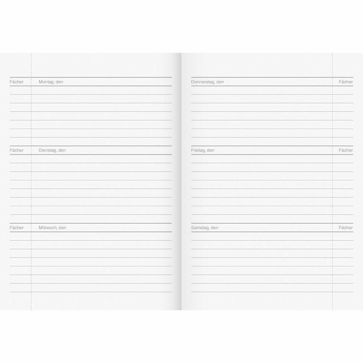 Hausaufgabenheft A5 24Bl Perforat.