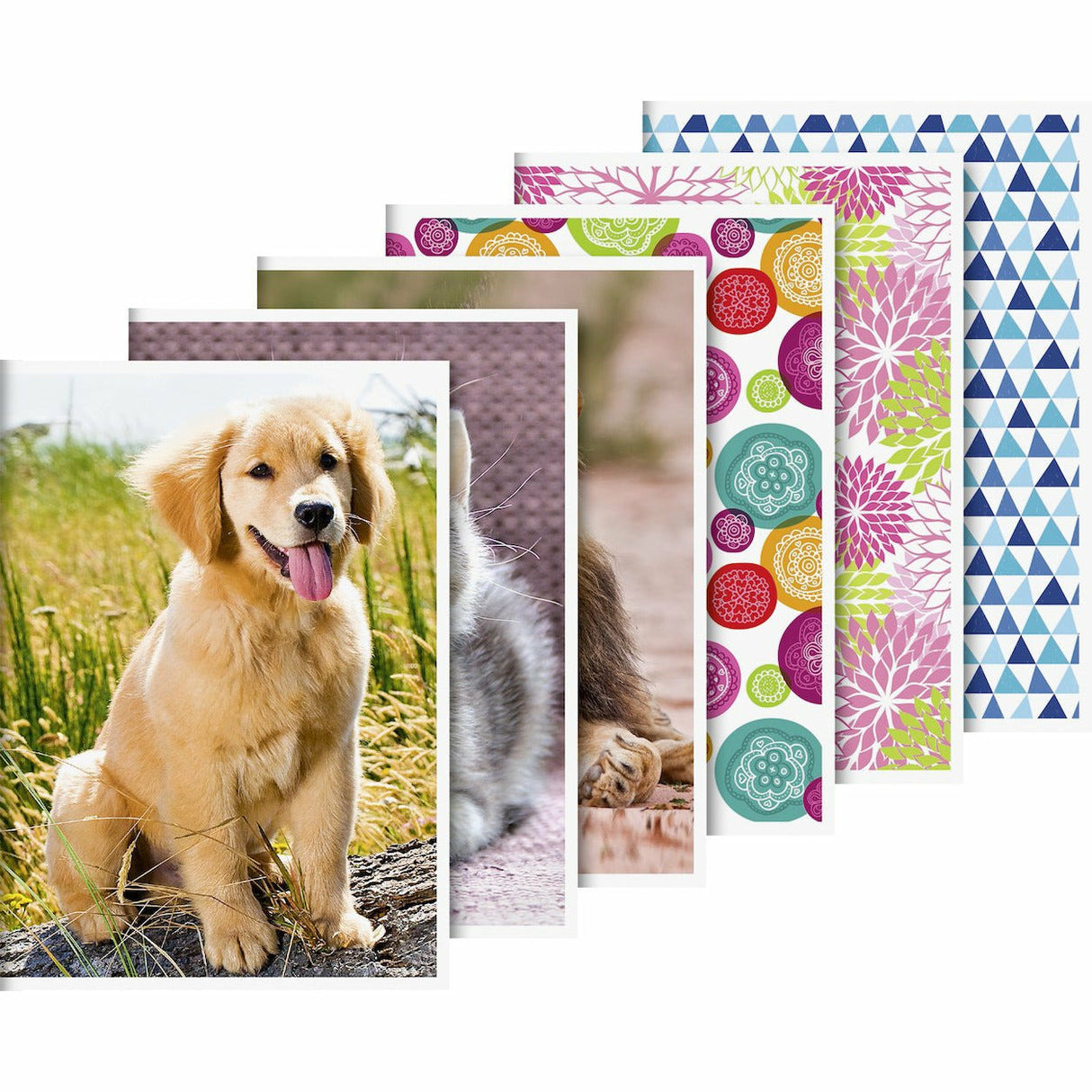 Schulheft A6 32Bl Lin 52 kar Motiv