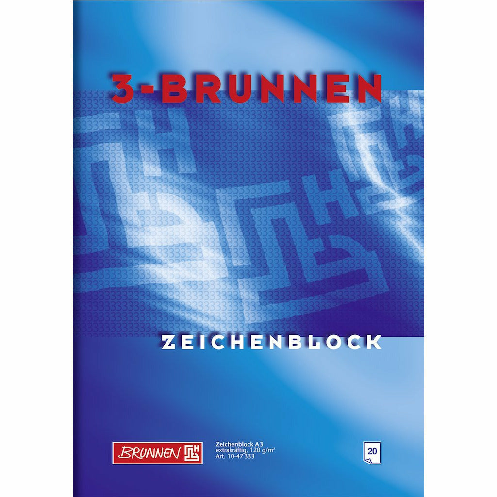 Zeichenblock A3 120g 20Bl