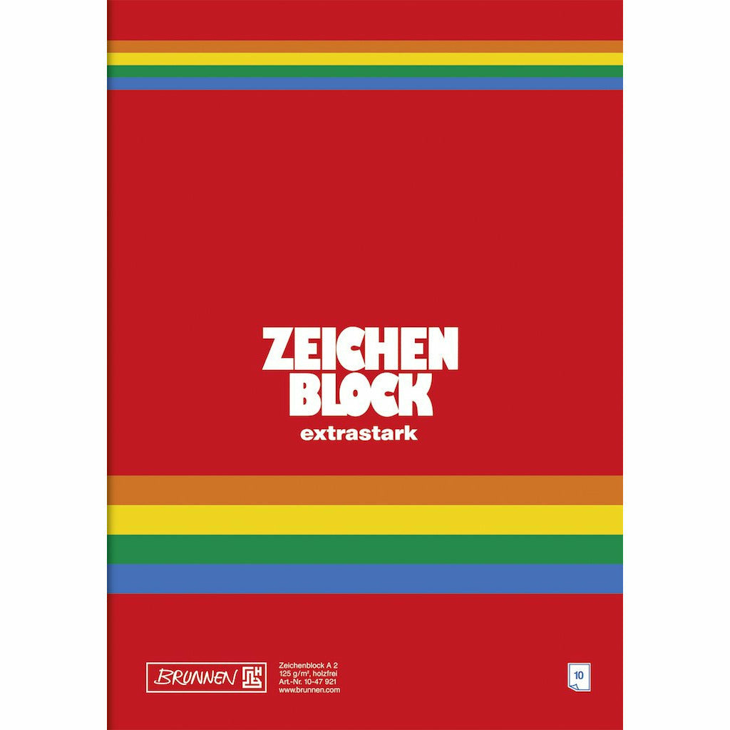 Zeichenblock A2 125g 10Bl
