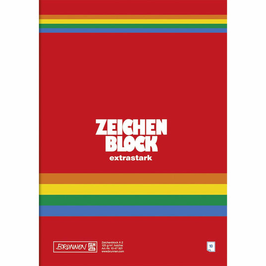 Zeichenblock A2 125g 10Bl