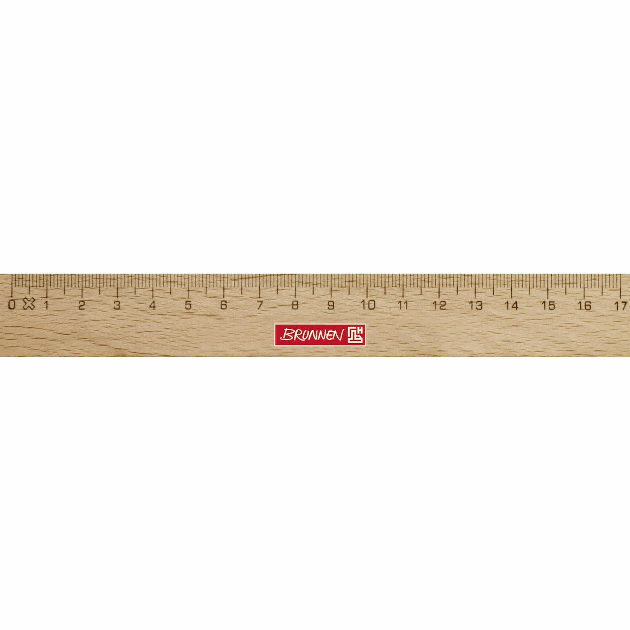 Lineal 17cm Holz