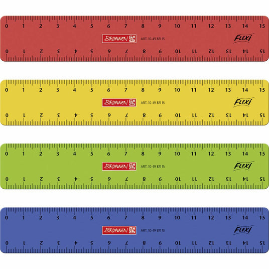 Lineal 15cm Flexi sort