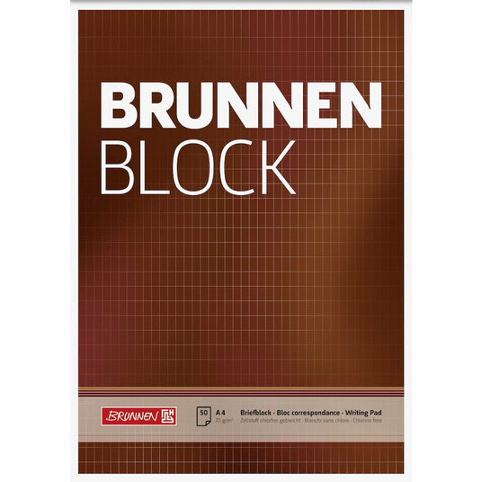 Briefblock A4 70g BRUNNEN raut