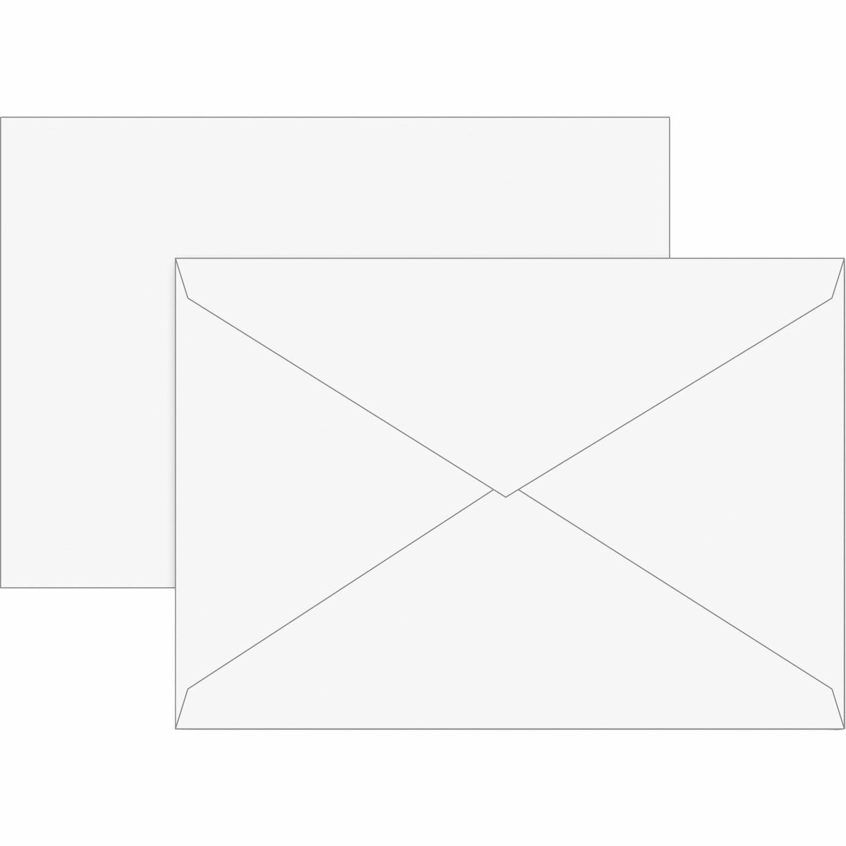 Briefumschlag C6 gumm. ws