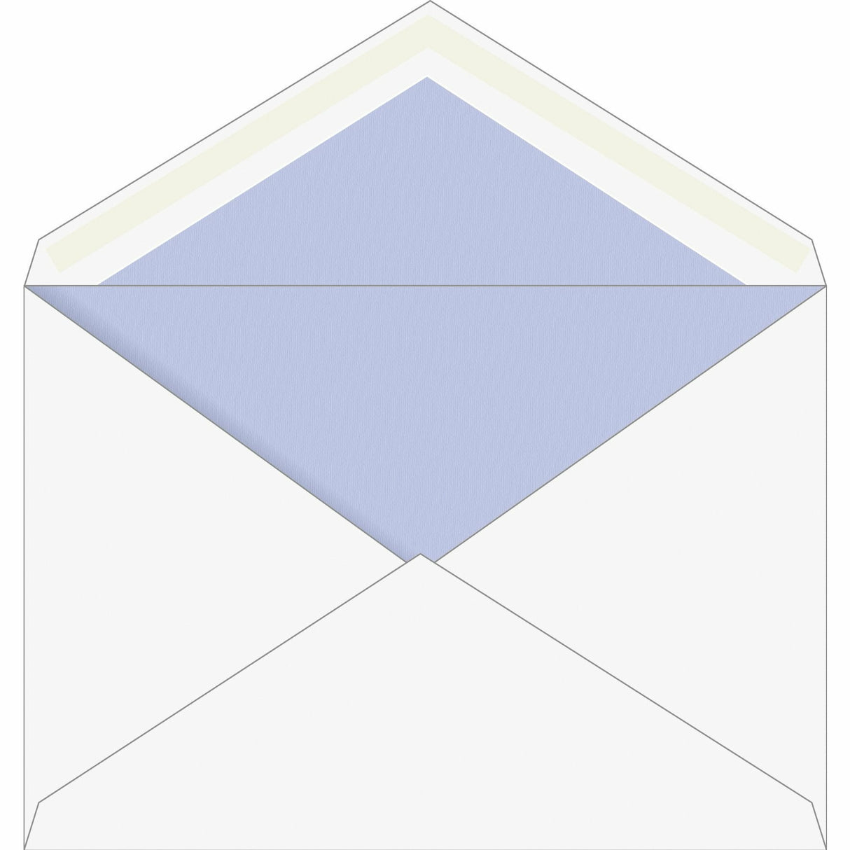 Briefumschlag C6 gumm. ws